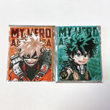 나의 히어로 아카데미아 점프 페스타 특전 코반 타월 바쿠고 미도리야