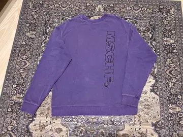 MSCHF 퍼플 크루넥 맨투맨