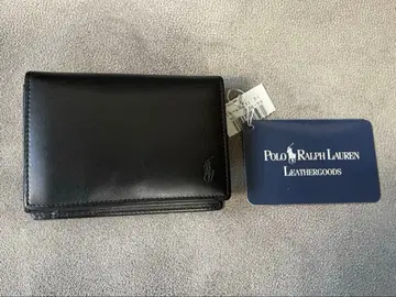 미사용 폴로 랄프로렌 명함지갑 카드 케이스 블랙 블랙