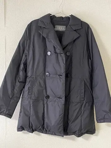 [ OZOC ] 더블 다운 자켓 블랙