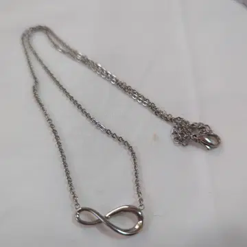 무한대 모티브 목걸이 약 40cm