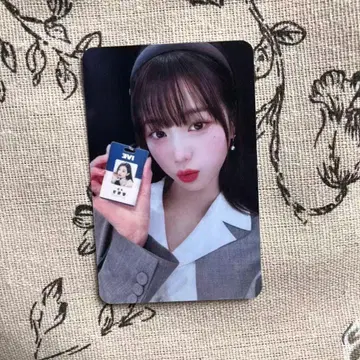 IVE 원영 팬미팅 DIVE FC 한정판 입장 특전 1일차 트레이딩 카드