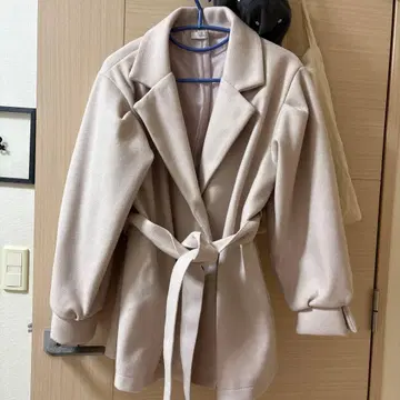 Ada, 라이트 핑크 오버 사이즈 코트