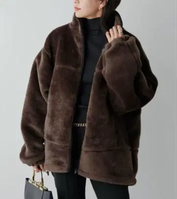 개럴개런트 보아 블루종 브라운 프리 사이즈