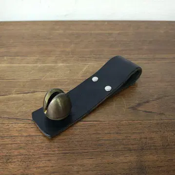 [ 난부 곰 퇴치용 방울 ] 가죽 천연 가죽 놋쇠 곰 퇴치용 방울