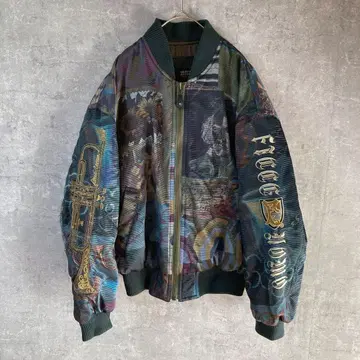 YOSHIYUKI KONISHI 돈 코니시 봄버 자켓 패턴 자켓