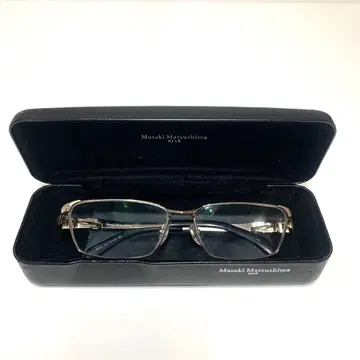 마사키 마츠시마 안경 MF1242 도수 있음 케이스 포함
