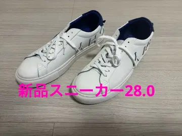 새상품 스니커즈 28.0 화이트/블루 노브랜드