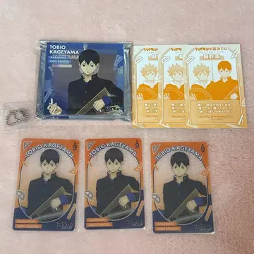 하이큐 운세 블로키 클리어 카드 세트 카게야마