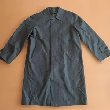 가격 인하 다크 그린 스텐카라 코트 내 포켓 부착