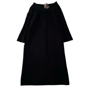 [ 새상품 ] SUCRE 슈크르 빅 칼라 원피스 블랙 13LL 포멀