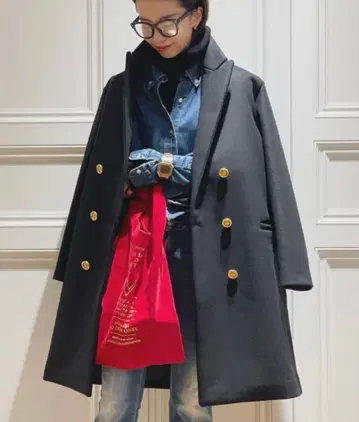 뮤즈 드 엠 클래스 봉쥬르 마담 벨로아 백 빨간색