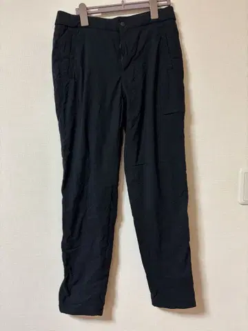 유니클로 웜 이지 슬림핏 스트레치 팬츠 웜 팬츠 안감 플리스 M