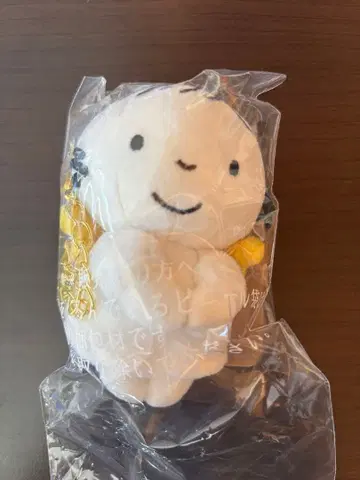 미피 천사 춋코리상 백참 마스코트 옐로우 컬러 깃털