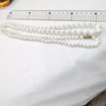 화이트 오팔 목걸이