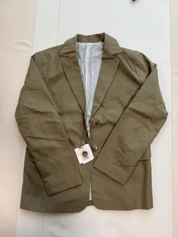 올리브색 테일러드 자켓 SLY