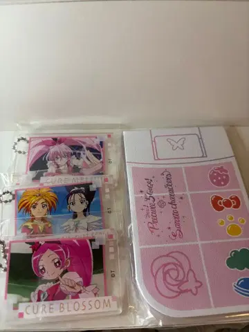 프리큐어 데코 프레 아크릴 키링 3종