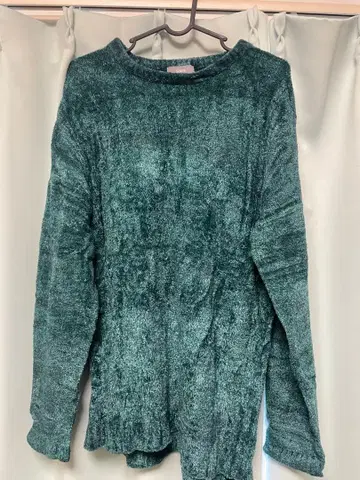 SHIPS 다크 그린 크루넥 스웨터