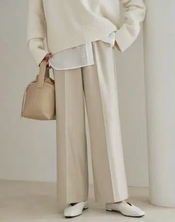 결론 시리즈 니하이 플레어 팬츠 안감 기모