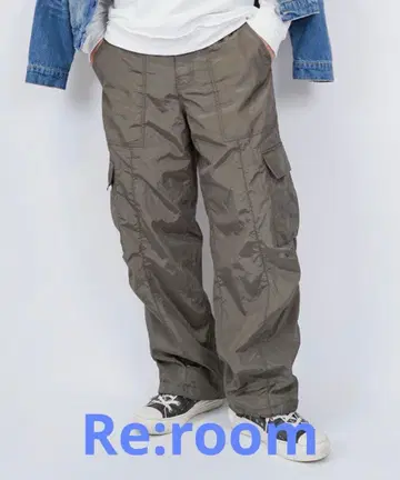 Re:room 워크 팬츠 카키