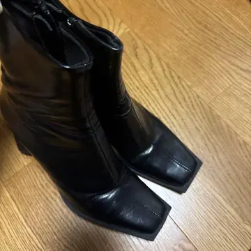 우드힐 스퀘어 부츠 IT9882 (블랙) 22.0