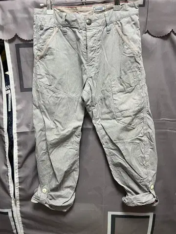 G-STAR R.A.W. DENIM 스트라이프 숏팬츠