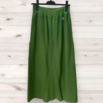 Champion 리버스 위브 맨투맨 스커트 M 그린