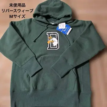 [ 미사용품 ] champion 리버스 위브 Detroit 풀오버