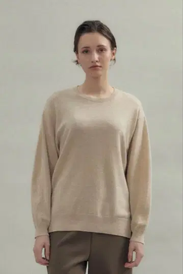 florent 캐시미어 크루 니트