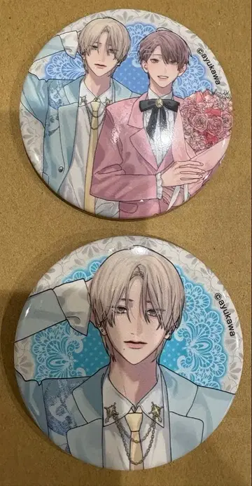 하지메 x 유이 메디코스샵 시부야 캔뱃지 2개