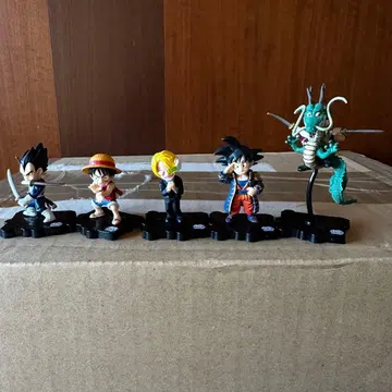 점프 40주년 드래곤볼 x 원피스 콜라보 꿈의 퓨전