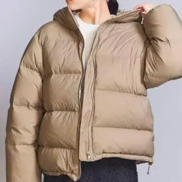 BEAUTY&YOUTH 나일론 후드 다운 자켓