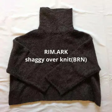 RIM.ARK shaggy over knit(BRN)