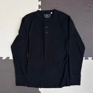 AVIREX 헨리넥 긴팔 셔츠