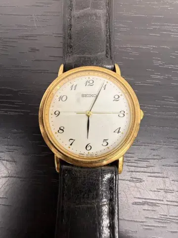 레트로 미작동 SEIKO 수동 와인딩풍 클래식 손목시계 일본제