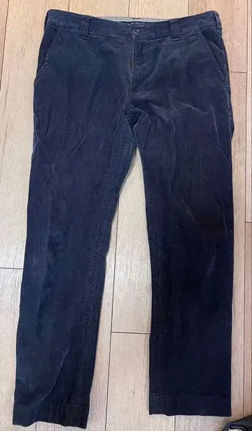 Armani Jeans 블랙 코듀로이 팬츠