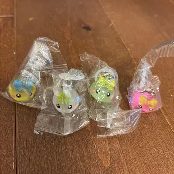 홋페짱 메지루시 액세서리 가챠가챠 캡슐 토이 4개 세트