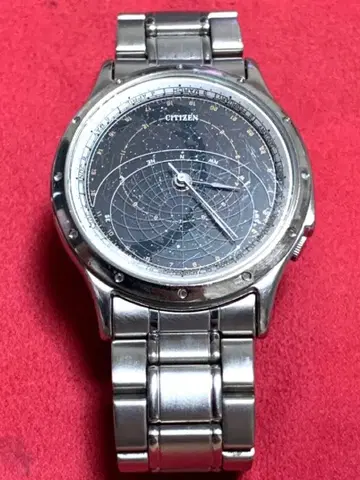 레어 정비, 배터리 교환 완료 시티즌 코스모사인 남성용 손목시계 빈티지