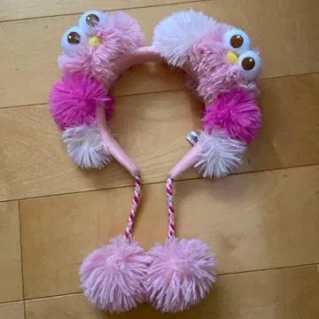 USJ 캐릭터풍 머리띠 핑크 계열