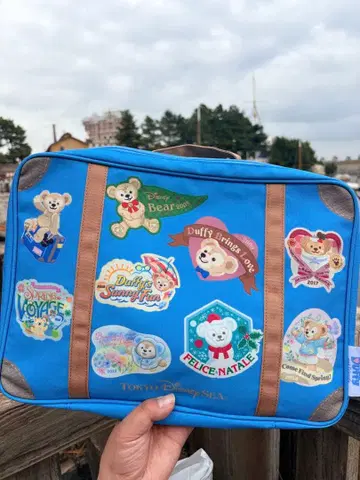 택 포함 새상품 담요 더피 20주년 디즈니씨