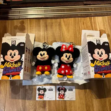 POPMART 디즈니 미키 패밀리 미키 미니 2점 세트