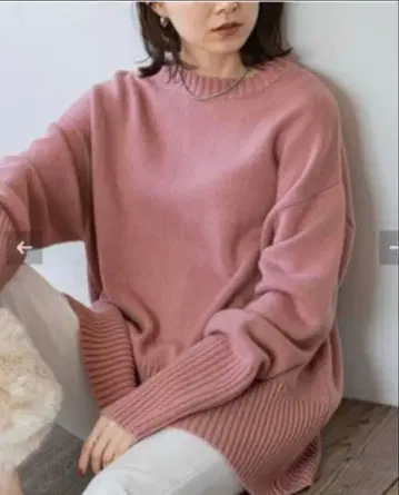 norc 울 캐시미어 크루넥 니트