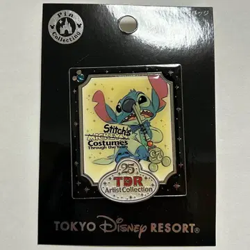 디즈니 25주년 아티스트 컬렉션 스티치 핀 배지