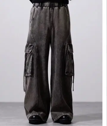 헤비 웨이트 빈티지 디자인 카고 팬츠