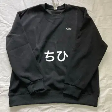 ALO 맨투맨 블랙