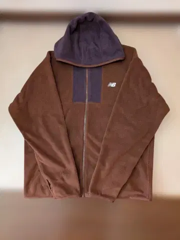 뉴발란스 플리스 풀 집 후디 후드티 플리스