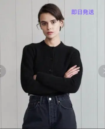 Hbeauty&youth 캐시미어 크롭 가디건