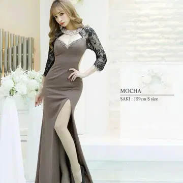 Angel R 롱 드레스