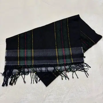 y122216 Green Label Relaxing 체크 머플러