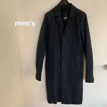 DENHAM 그레이 체스터 코트